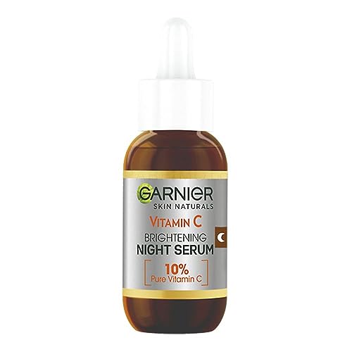 Garnier Anti Dark Spot Night Serum with Vitamin C, 30ml - Vegan, Cruelty Free, All Skin Types