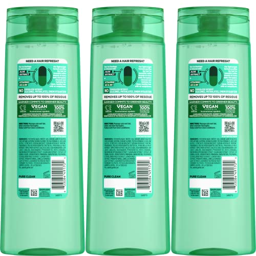 Silicone-Free Gentle Cleansing Shampoo - 3 x 12.5 Fl Oz