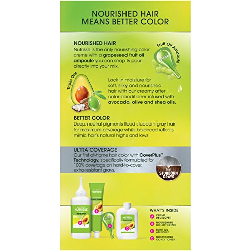 Garnier Nutrisse Ultra Coverage Hair Dye for Natural Brown Hair
